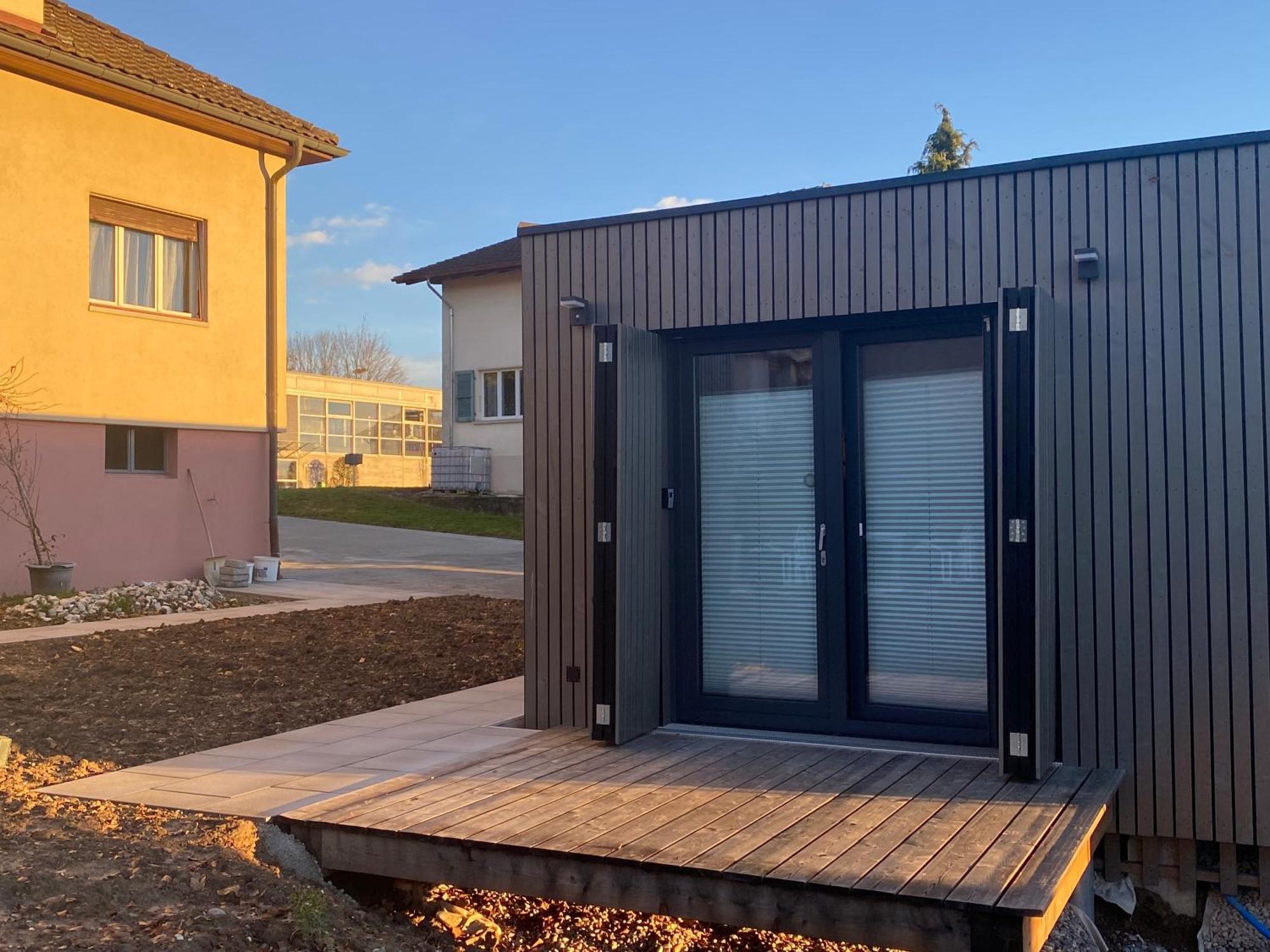 Auf Wolke 7 - Gaeste-Studio Im Mini House In Ch-4556 Aeschi So מראה חיצוני תמונה