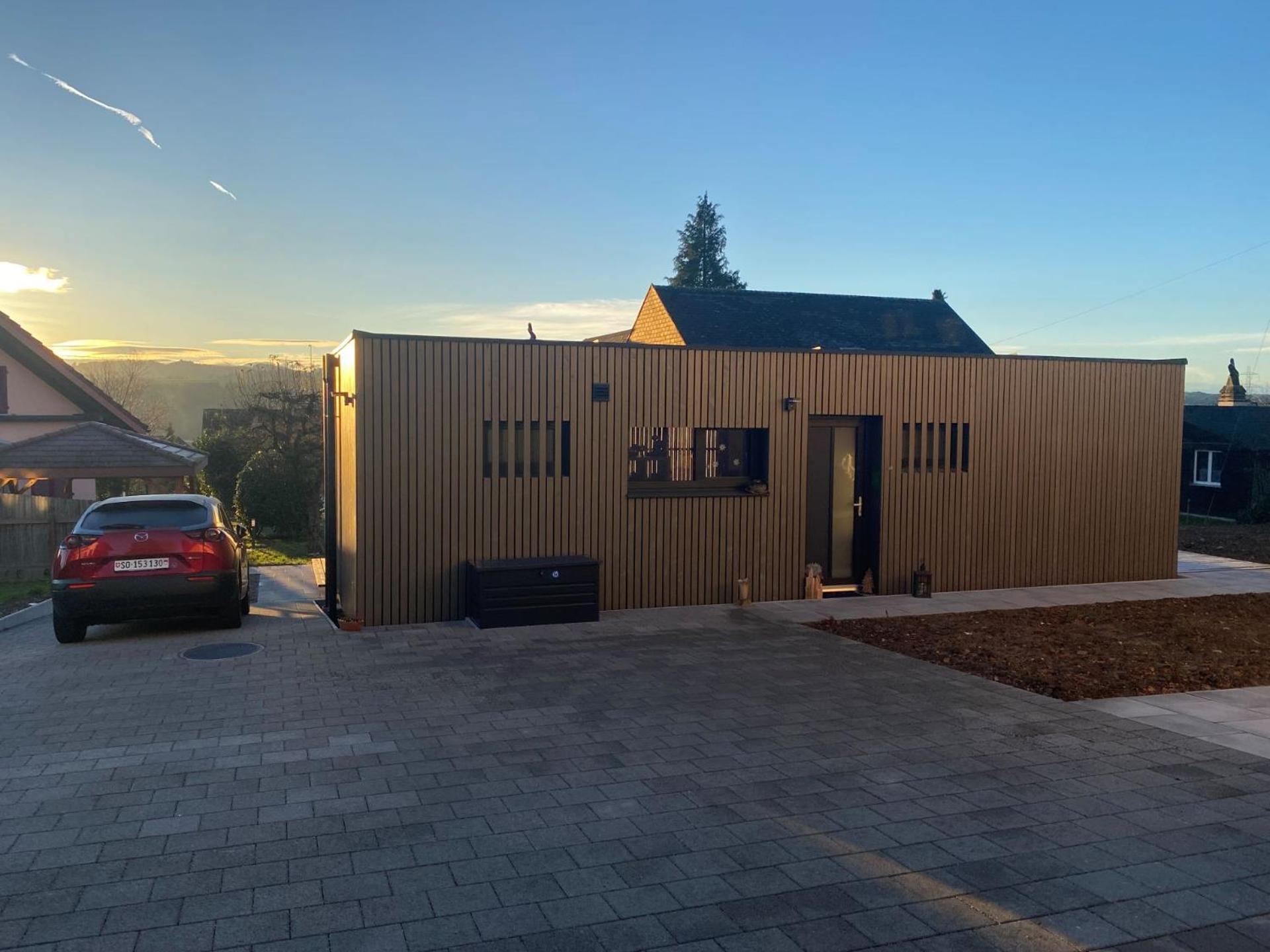 Auf Wolke 7 - Gaeste-Studio Im Mini House In Ch-4556 Aeschi So מראה חיצוני תמונה